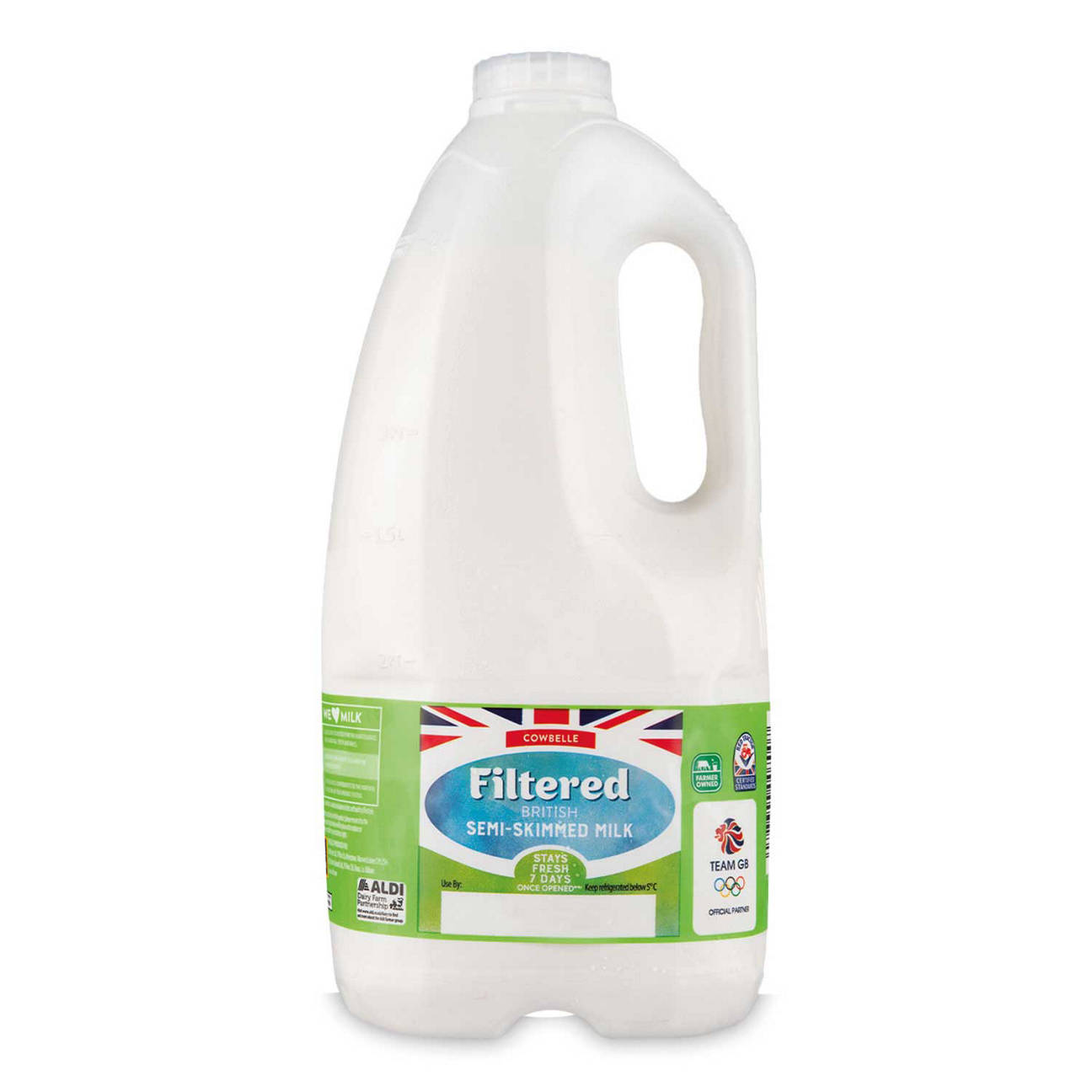Filtered British Semi Skimmed Milk ALDI UK